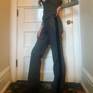 Women's Gray Suit Pants - Express 00